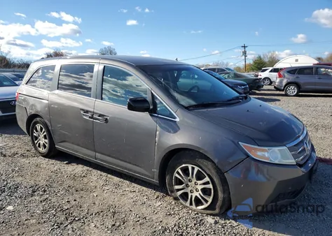 2012 Honda Odyssey Ex from USA, damaged, VIN 5FNRL5H4XCB144891
